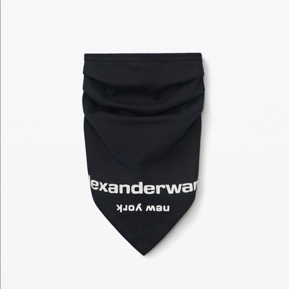 Alexander Wang Accessories - Alexander Wang Logo Bandana Mask